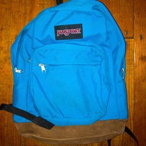 Blue Jansport Backpack
